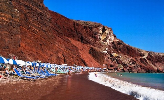 Red Beach, Santorini